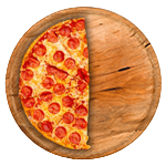 Half Pepperoni Pizza 